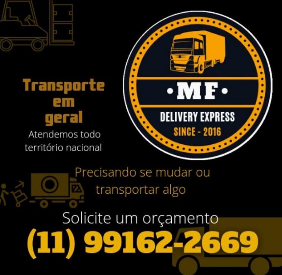 Logo MF DELIVERY EXPRESS TRANSPORTES MUDANCAS E LOGISTICA